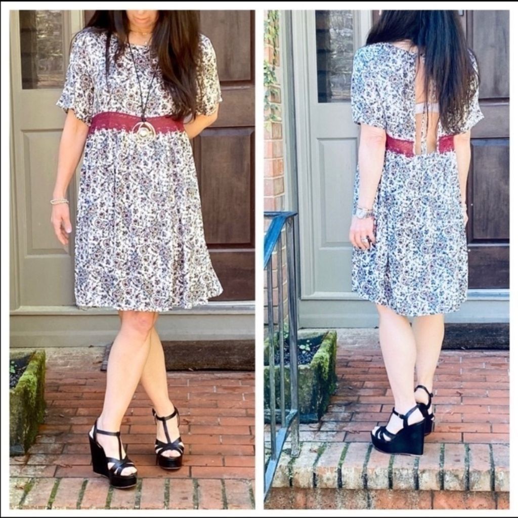 The Unbranded Brand NWT Boutique Floral Dress Size XS / US 0-2 / IT 36-38 - 1 Thumbnail