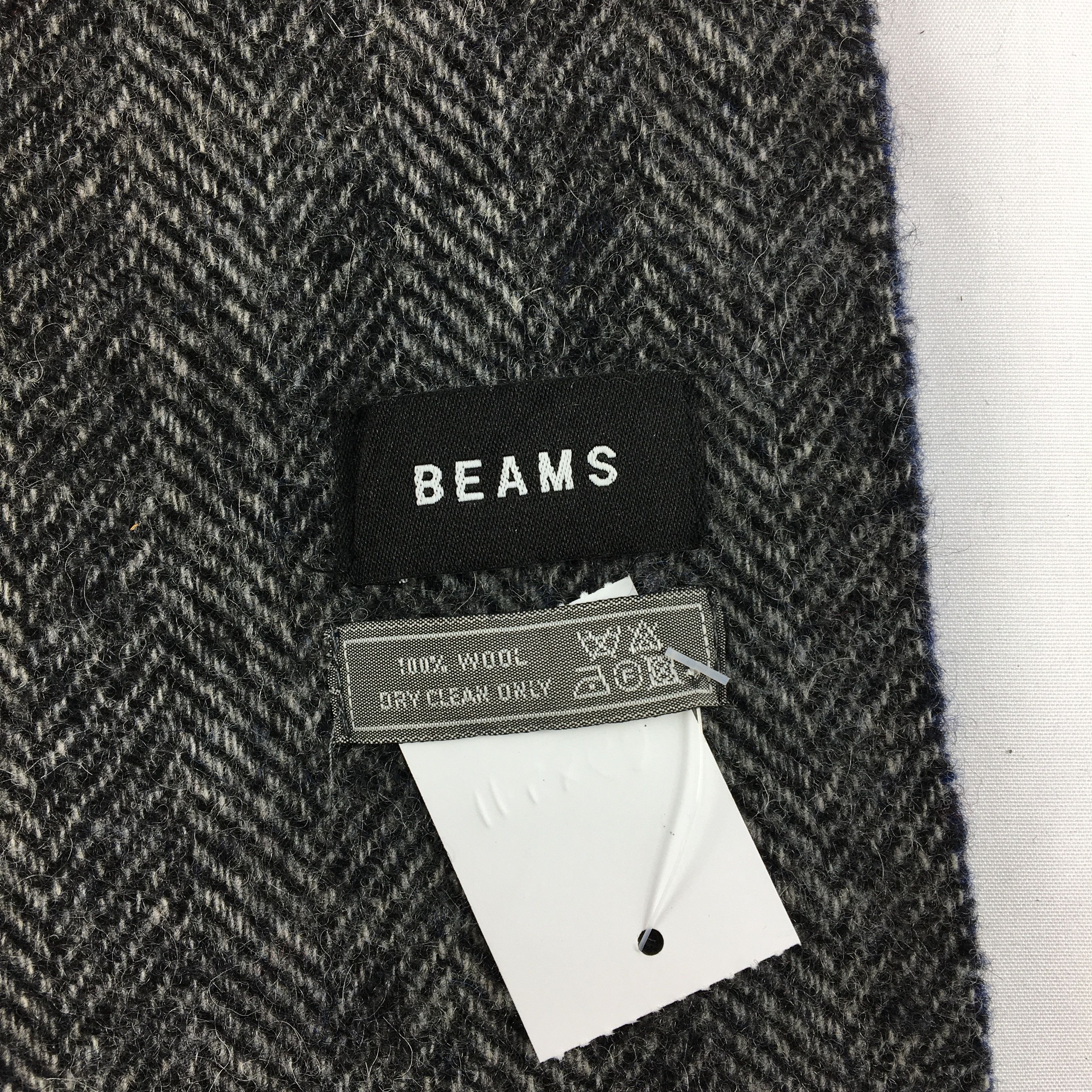 Beams Plus Vintage Beams Scarf Muffler Wool Cashmere Scarves . Size ONE SIZE - 3 Thumbnail