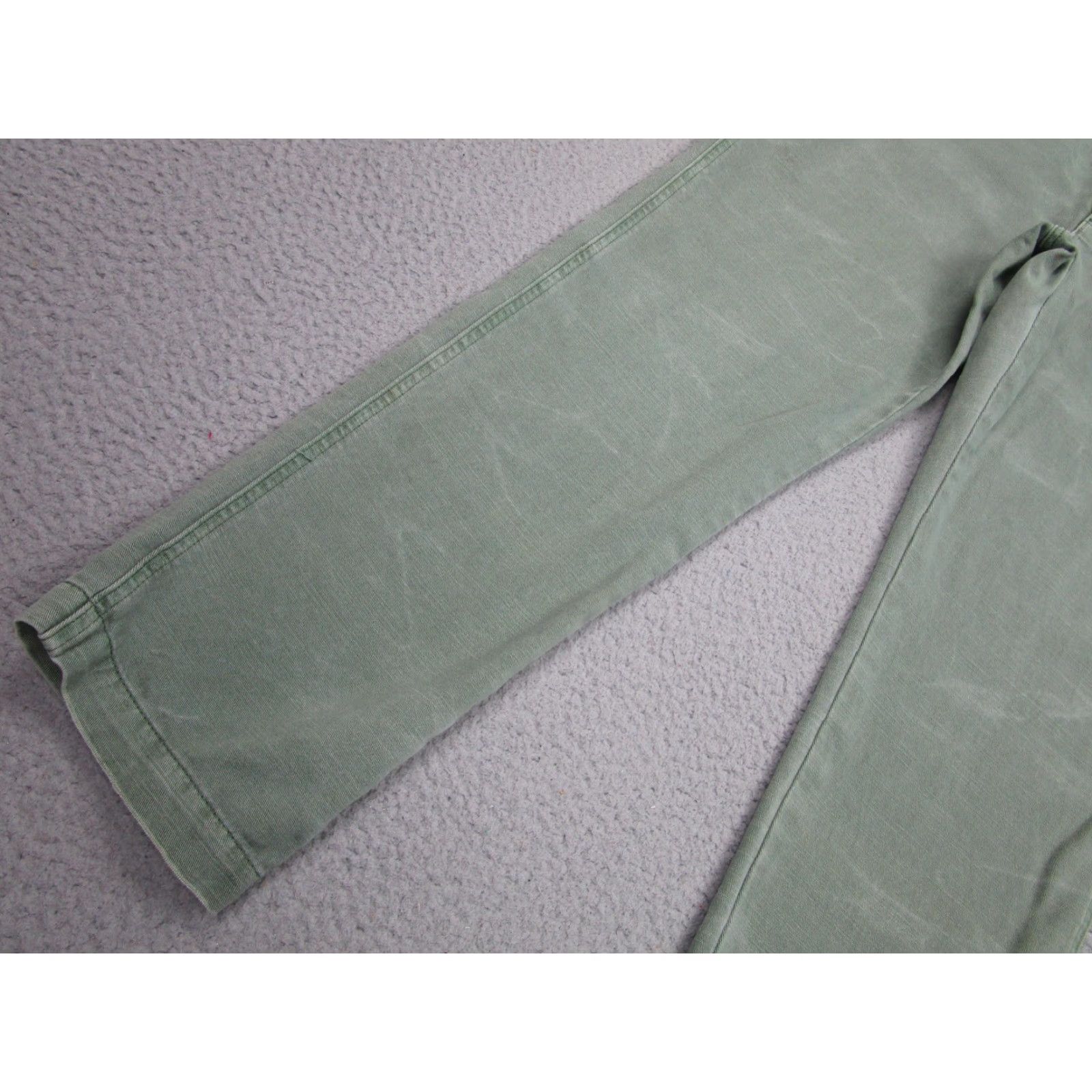 Ralph Lauren Ralph Lauren Quin Boyfriend Chino Pants Womens 12 Green grunge Straight Leg Size 34" / US 12 / IT 48 - 4 Thumbnail