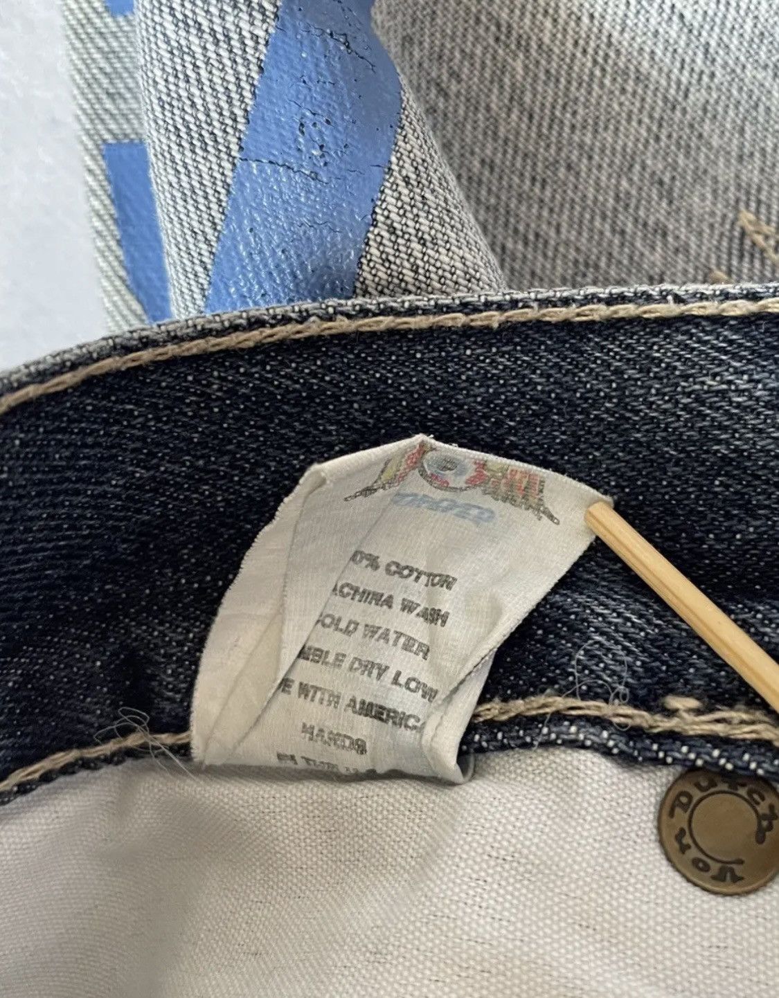 Vintage × Von Dutch Von Dutch Logo Jeans Size US 30 / EU 46 - 18 Thumbnail