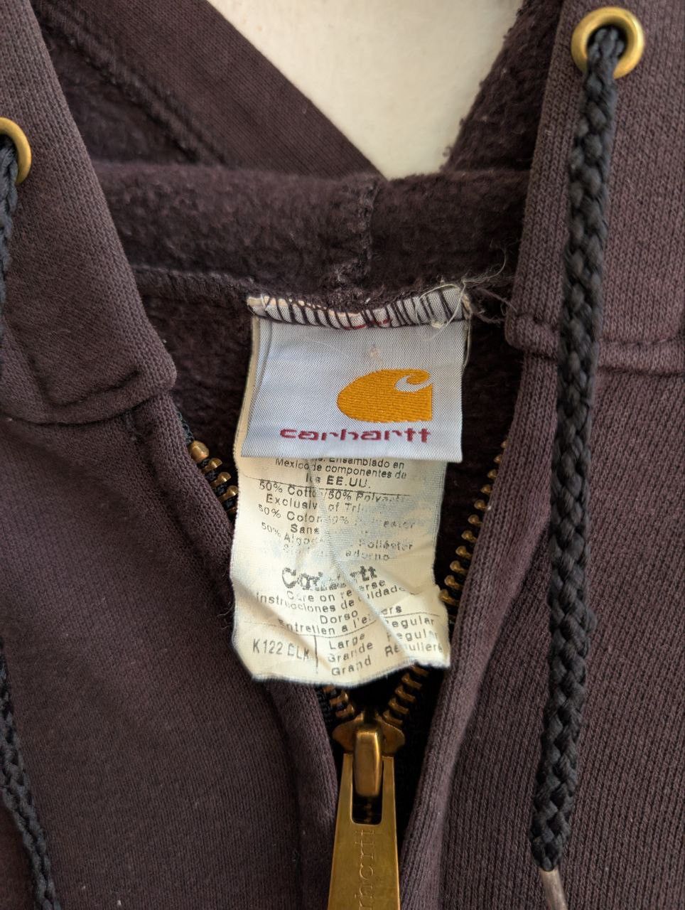 Carhartt CARHATT embroidered logo sweater hoodie Size US L / EU 52-54 / 3 - 8 Thumbnail