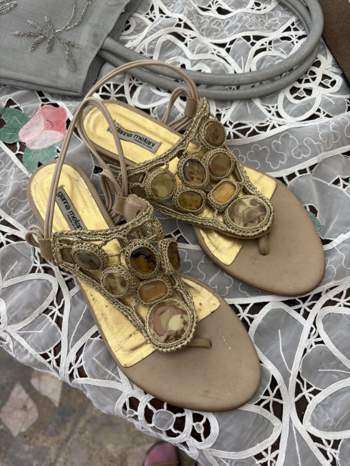 Vintage Gianna Meliani sandals Size US 6 / IT 36 - 10 Thumbnail