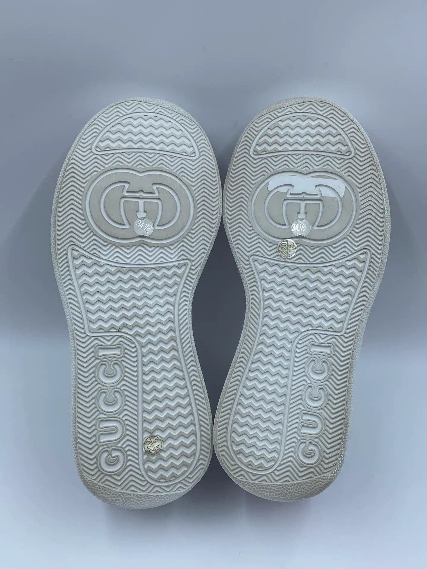 Gucci GUCCI Canvas Cookie Sneakers K2 Size US 4.5 / IT 34.5 - 5 Thumbnail
