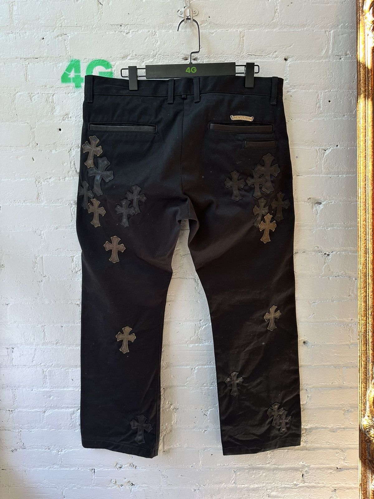 Chrome Hearts CHROME HEARTS FLOODED CROSS PATCH CHINOS Size US 36 / EU 52 - 4 Thumbnail