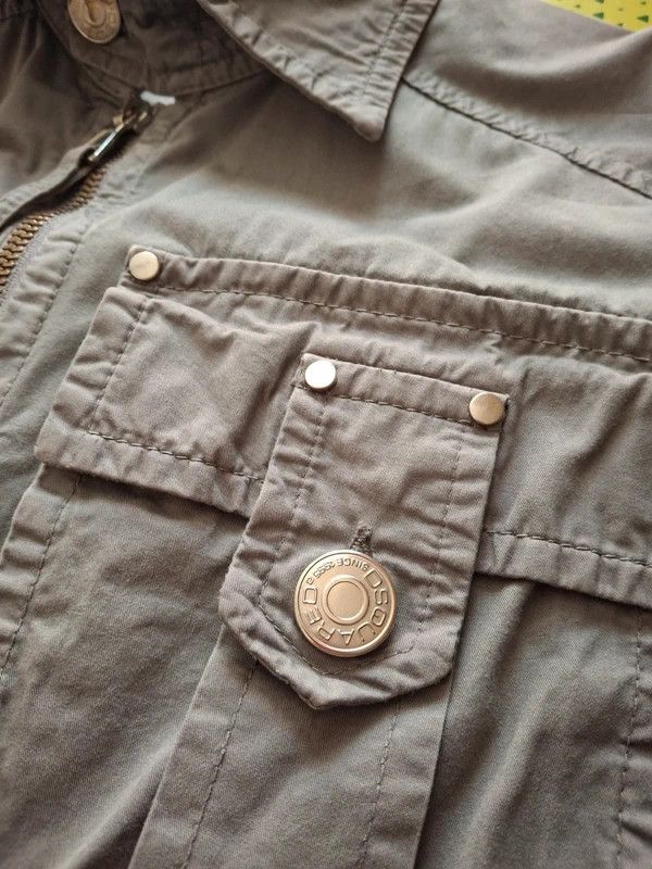 Dsquared2 Dsquared2 Utility Jacket – Multi Pocket – Zip Front IT 52 Size US L / EU 52-54 / 3 - 5 Thumbnail