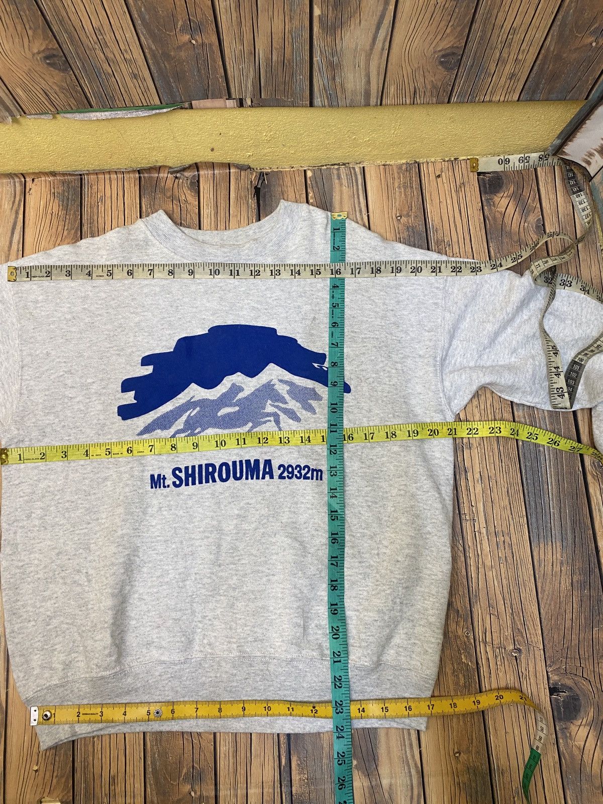 Fruit Of The Loom × L.L. Bean × Vintage Vintage mt.shirouma 2932m crewneck sweatshirt Size US M / EU 48-50 / 2 - 10 Thumbnail