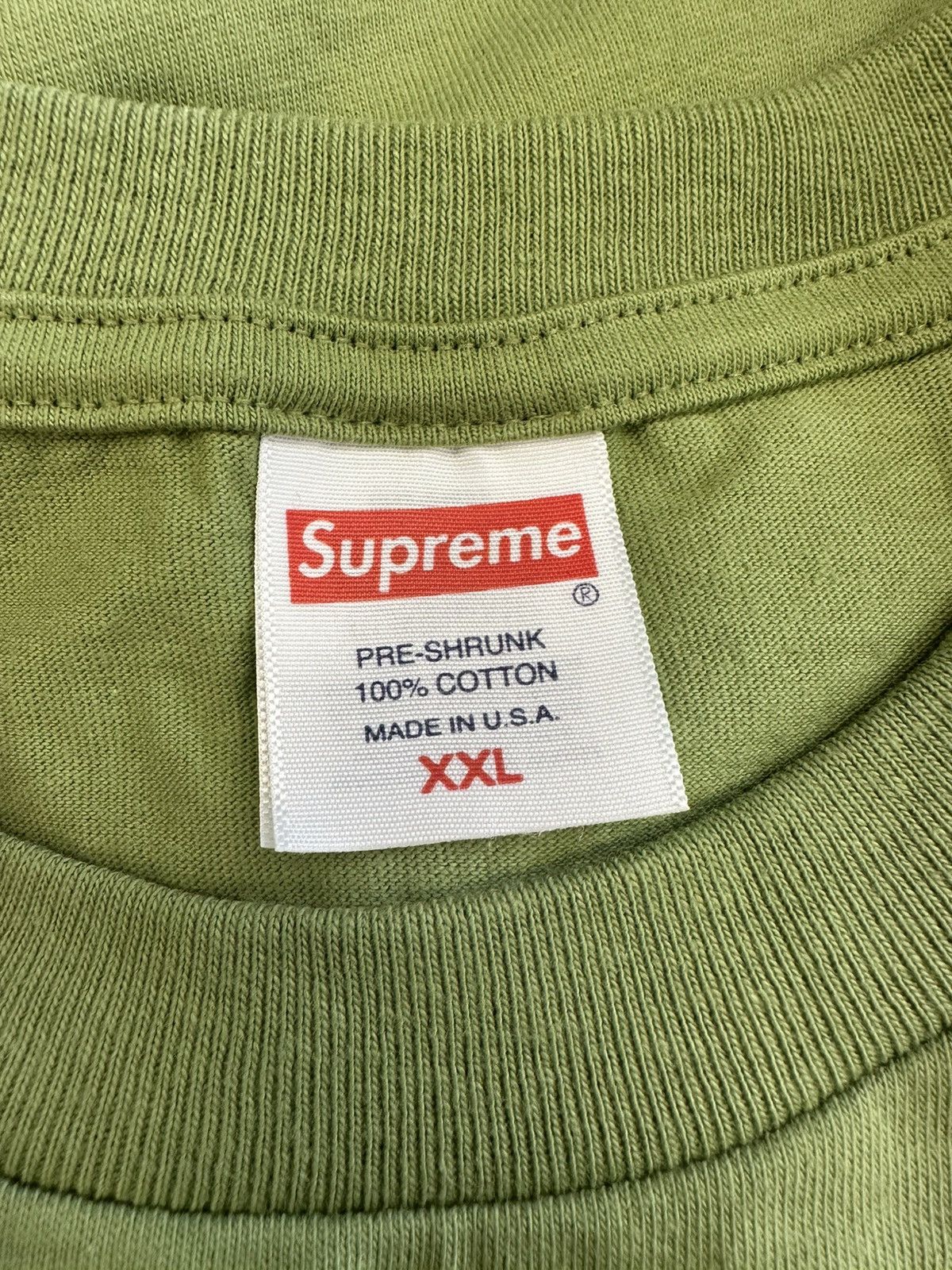 Supreme Supreme Futura Box Logo Shirt Beige Size US XXL / EU 58 / 5 - 2 Thumbnail