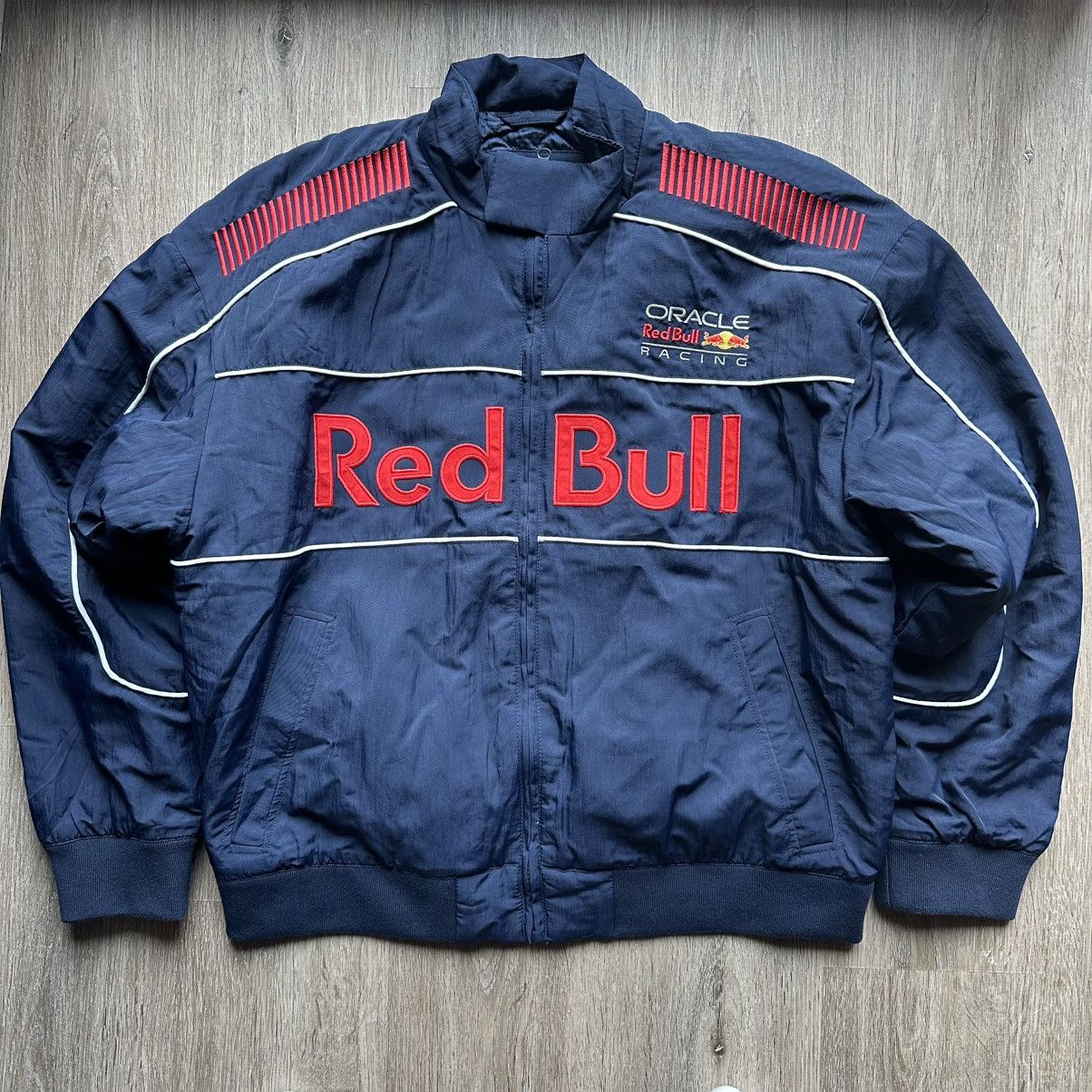 Hollister Oracle Red Bull Racing Graphic Track Jacket