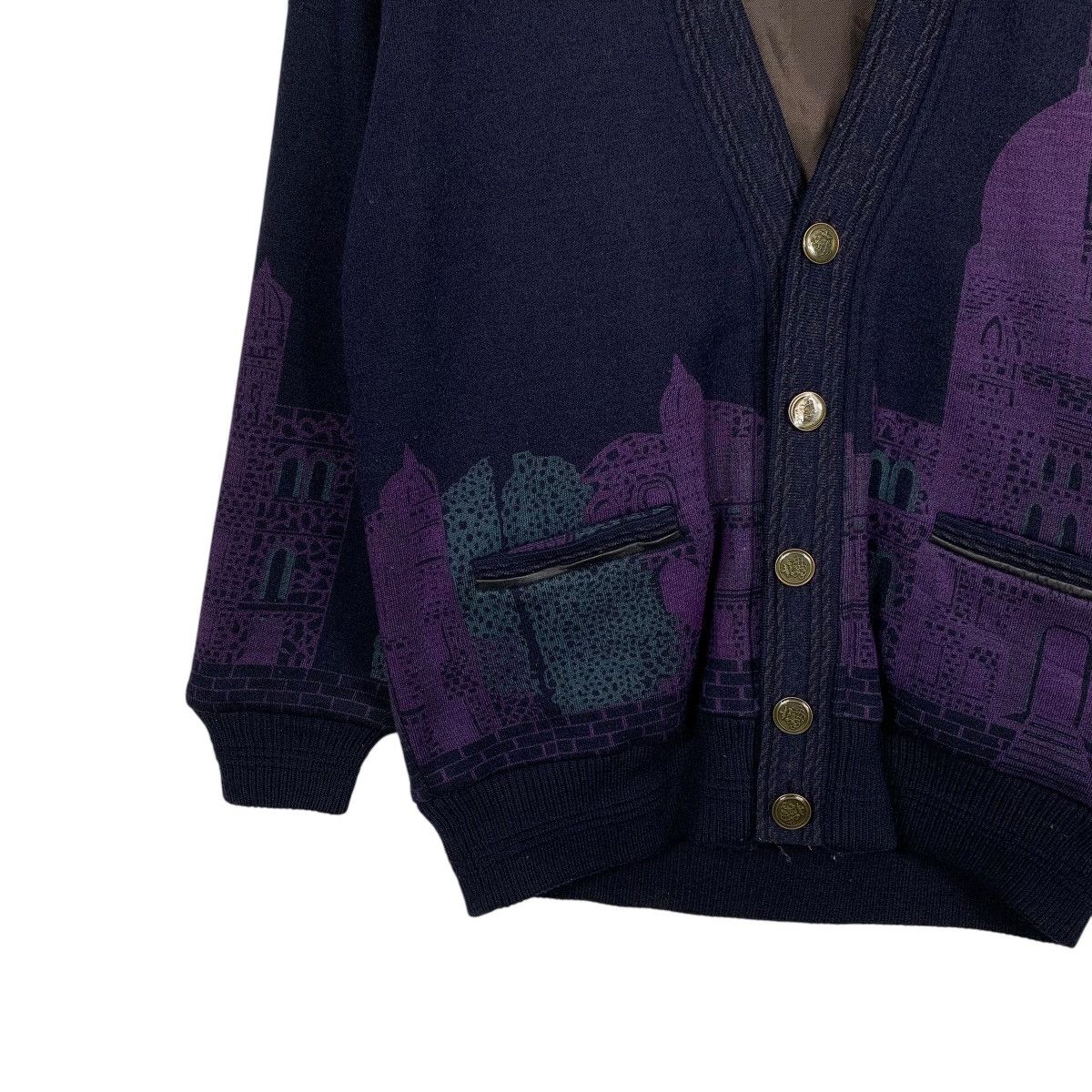 Japanese Brand Japanese Brand Auxika Nice Design Cardigan Jacket Size US M / EU 48-50 / 2 - 3 Thumbnail