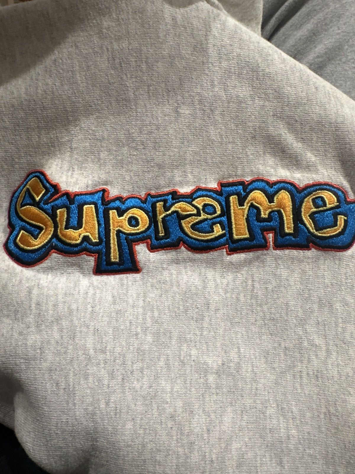 Supreme Supreme Men’s Hoodie -Grey Size US M / EU 48-50 / 2 - 8 Thumbnail