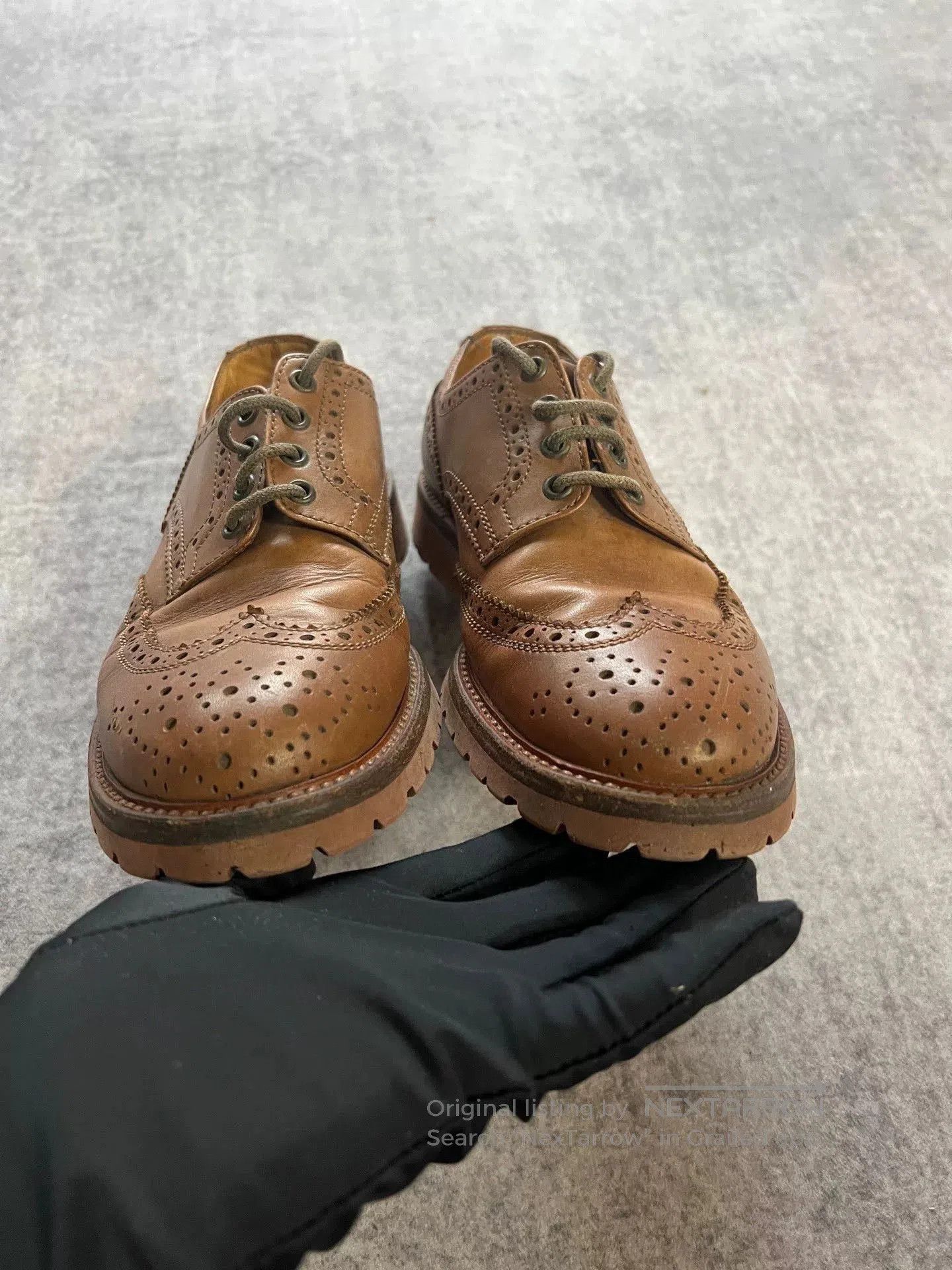 Brunello Cucinelli Brunello Cucinelli Brogue Leather Shoes. Size US 7 / EU 40 - 3 Thumbnail