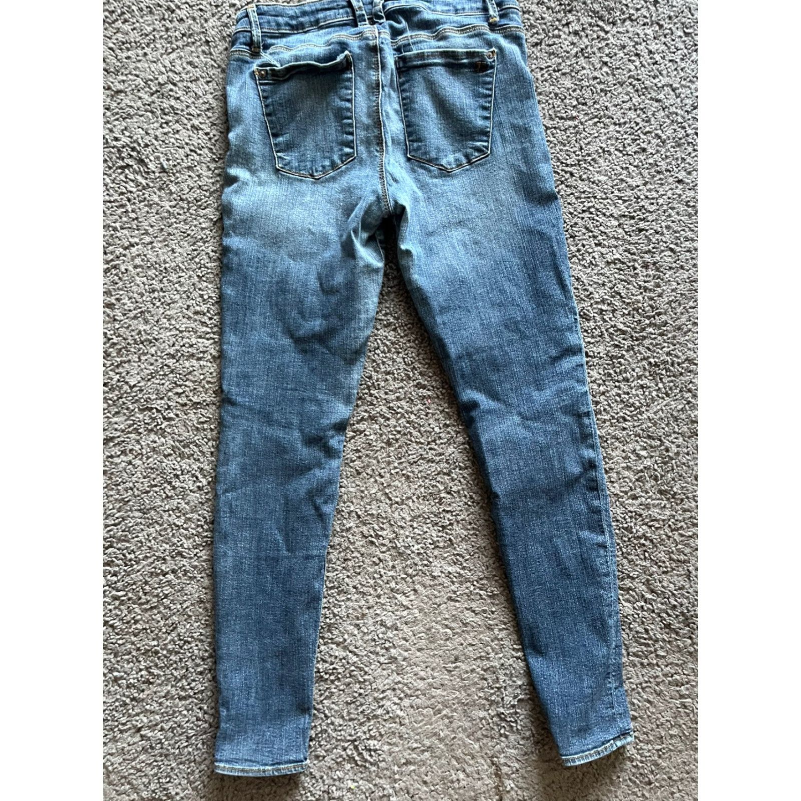 Vintage VINTAGE Joe's Jeans Womens Skinny Jeggings Blue W30 Vivienne Wash 5 Pocket Logo Hardware Denim Pants Size 30" / US 8 / IT 44 - 3 Thumbnail