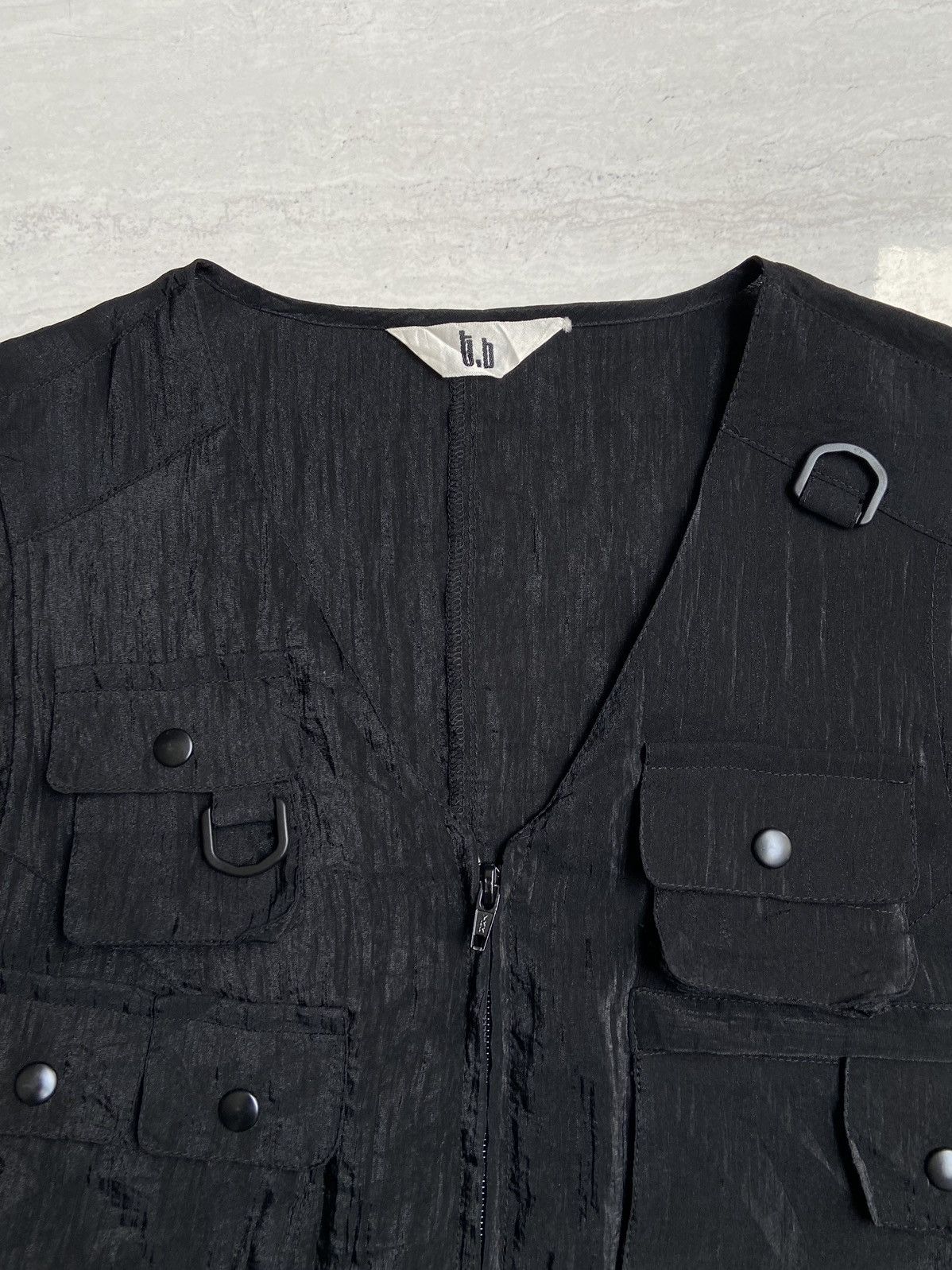 Designer × Japanese Brand Japanese Brand T.B Black Vest Size US S / EU 44-46 / 1 - 4 Thumbnail