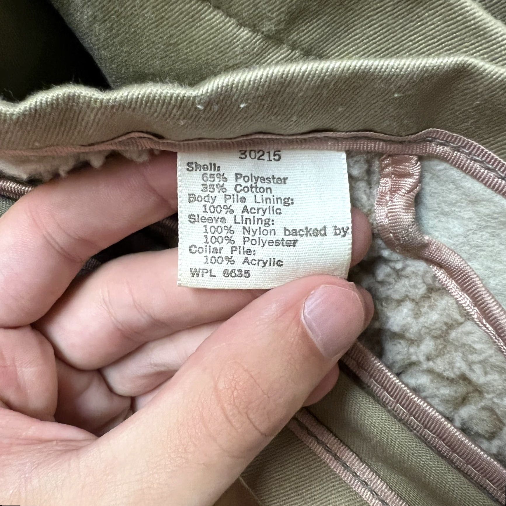 Vintage VINTAGE Woolrich Sherpa Lined Jacket Mens 42 Workwear Casual Winter Overcoat Size US XS / EU 42 / 0 - 5 Thumbnail