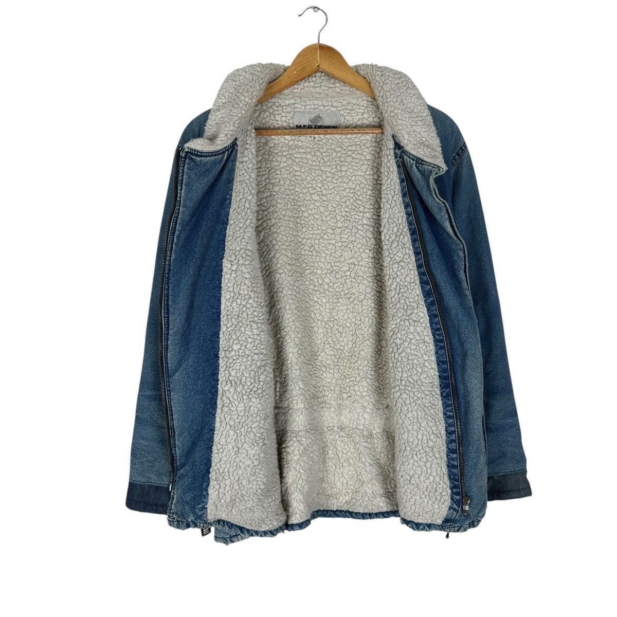 Marithe + Francois Girbaud 🔥80s MARITHE FRANCOIS GIRBAUD SLICK JEANS JACKET Size US M / EU 48-50 / 2 - 8 Thumbnail
