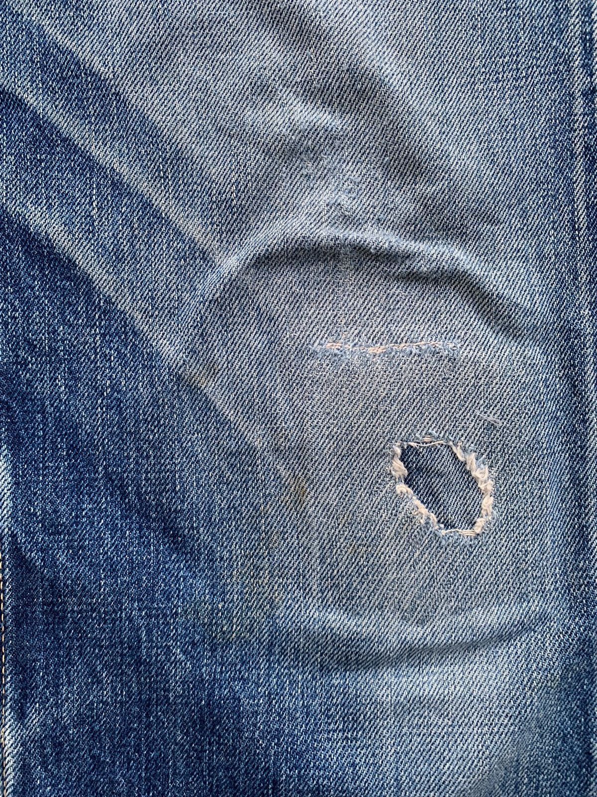 Kapital Kountry Hollywood Ranch Market HR405 Selvedge Patchwork Grunge Jeans Size US 31 - 12 Thumbnail