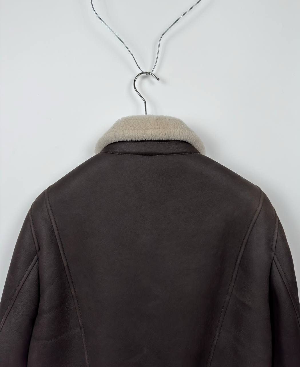 Loro Piana Loro Piana Shearling Leather Jacket Size US XL / EU 56 / 4 - 11 Thumbnail