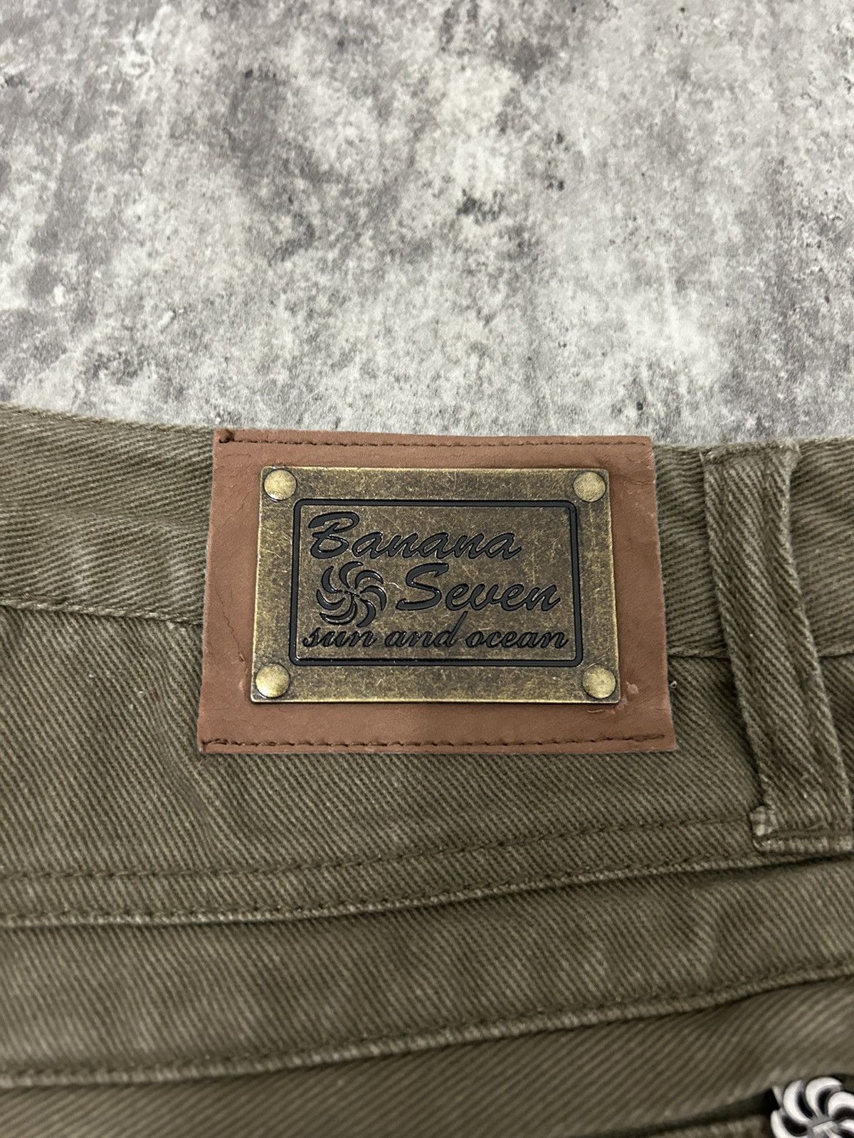 Hysteric Glamour Banana Seven Ring Back Logo Cargo Pants Size US 30 / EU 46 - 10 Thumbnail