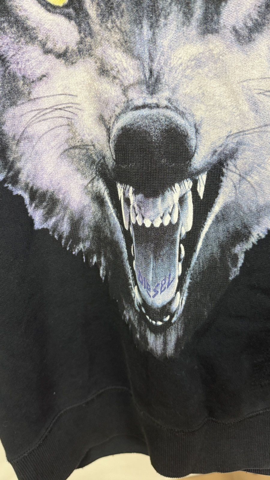 Diesel Diesel Wolf Rare distressed sweatshirt jumper Size US M / EU 48-50 / 2 - 4 Thumbnail
