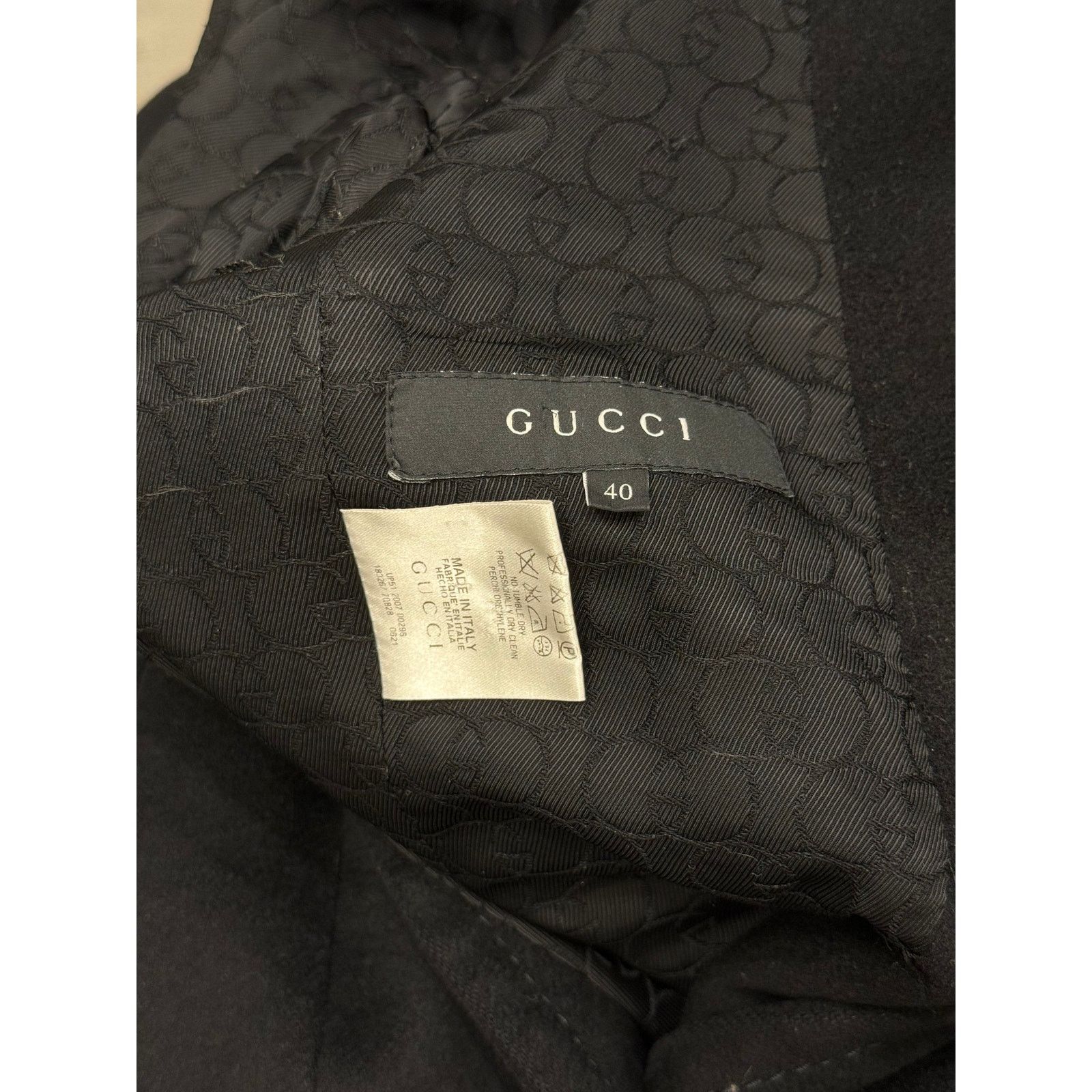 A/W2007 Gucci heavy wool coat