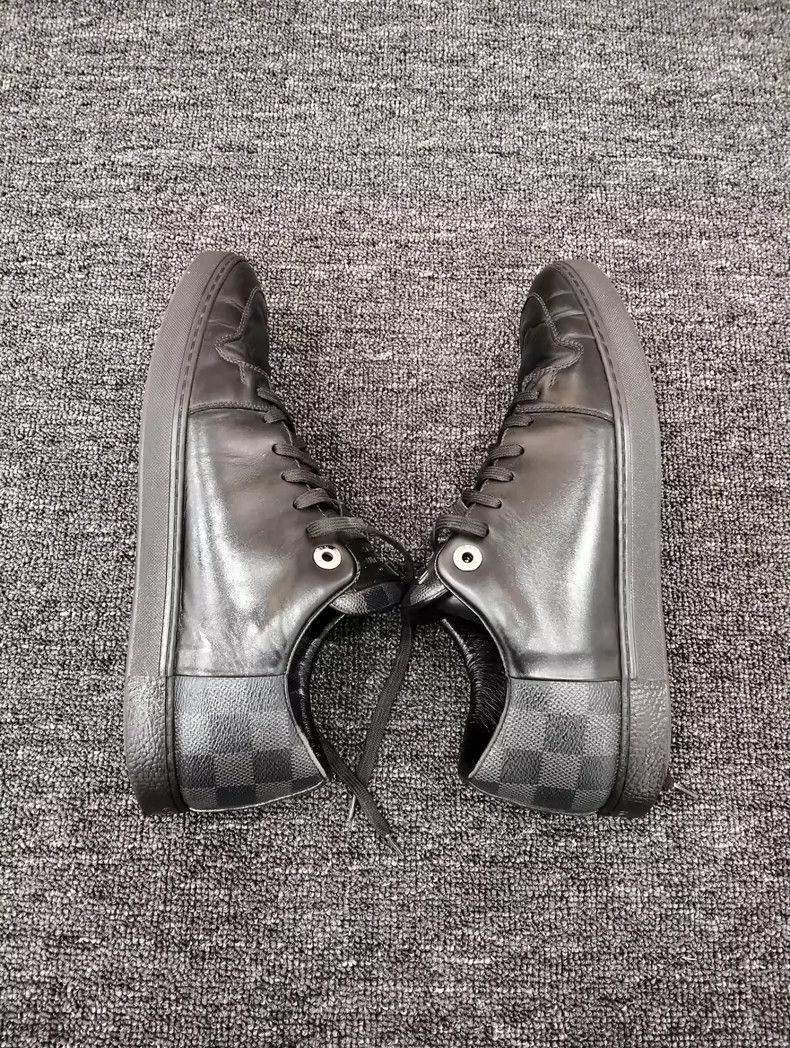 Louis Vuitton Louis Vuitton Black Sneakers Size 40-2507 Size US 8 / EU 41 - 3 Thumbnail