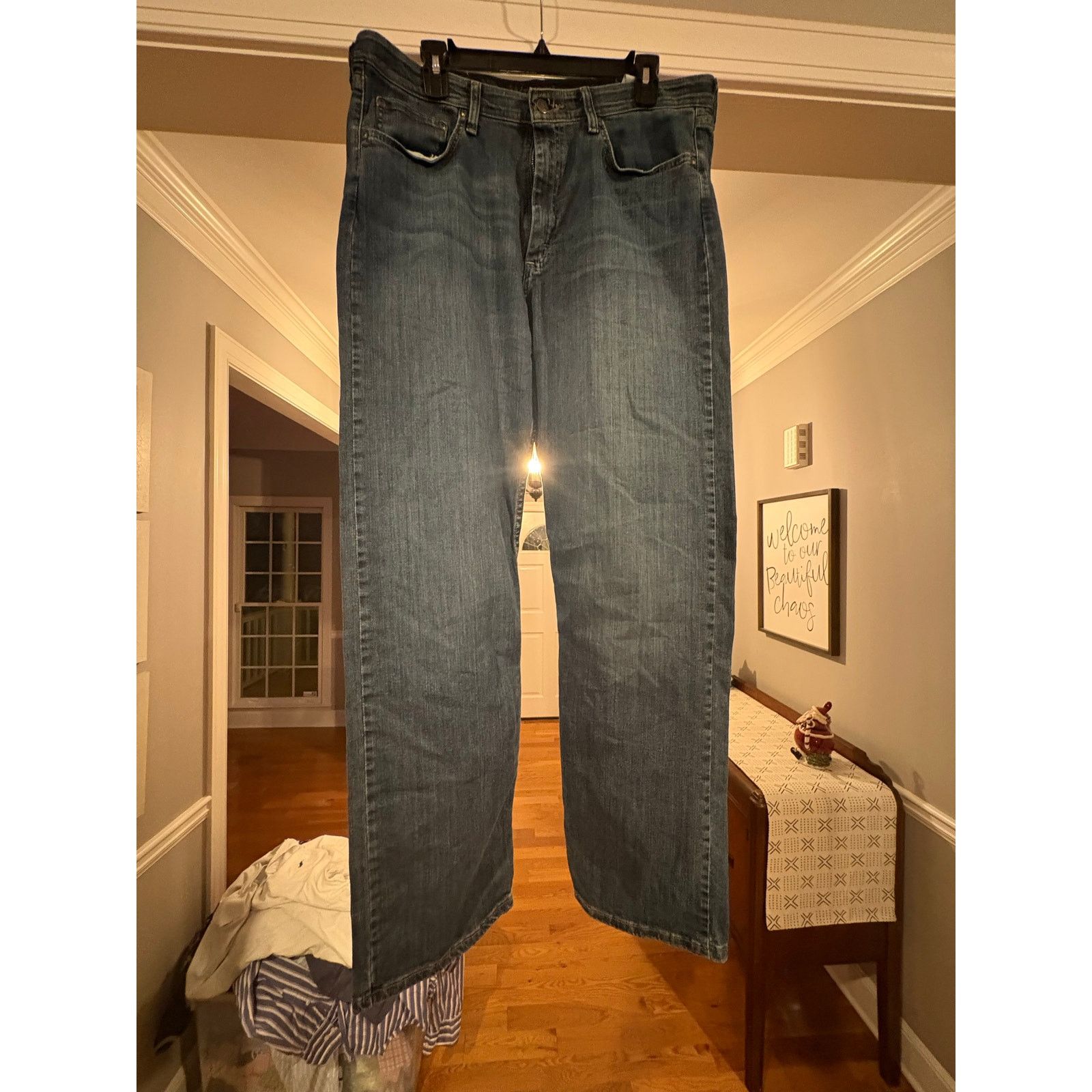 Wrangler Wrangler Authentics Men’s Jeans 34x34 Classic Relaxed Fit Size US 34 / EU 50 - 6 Thumbnail