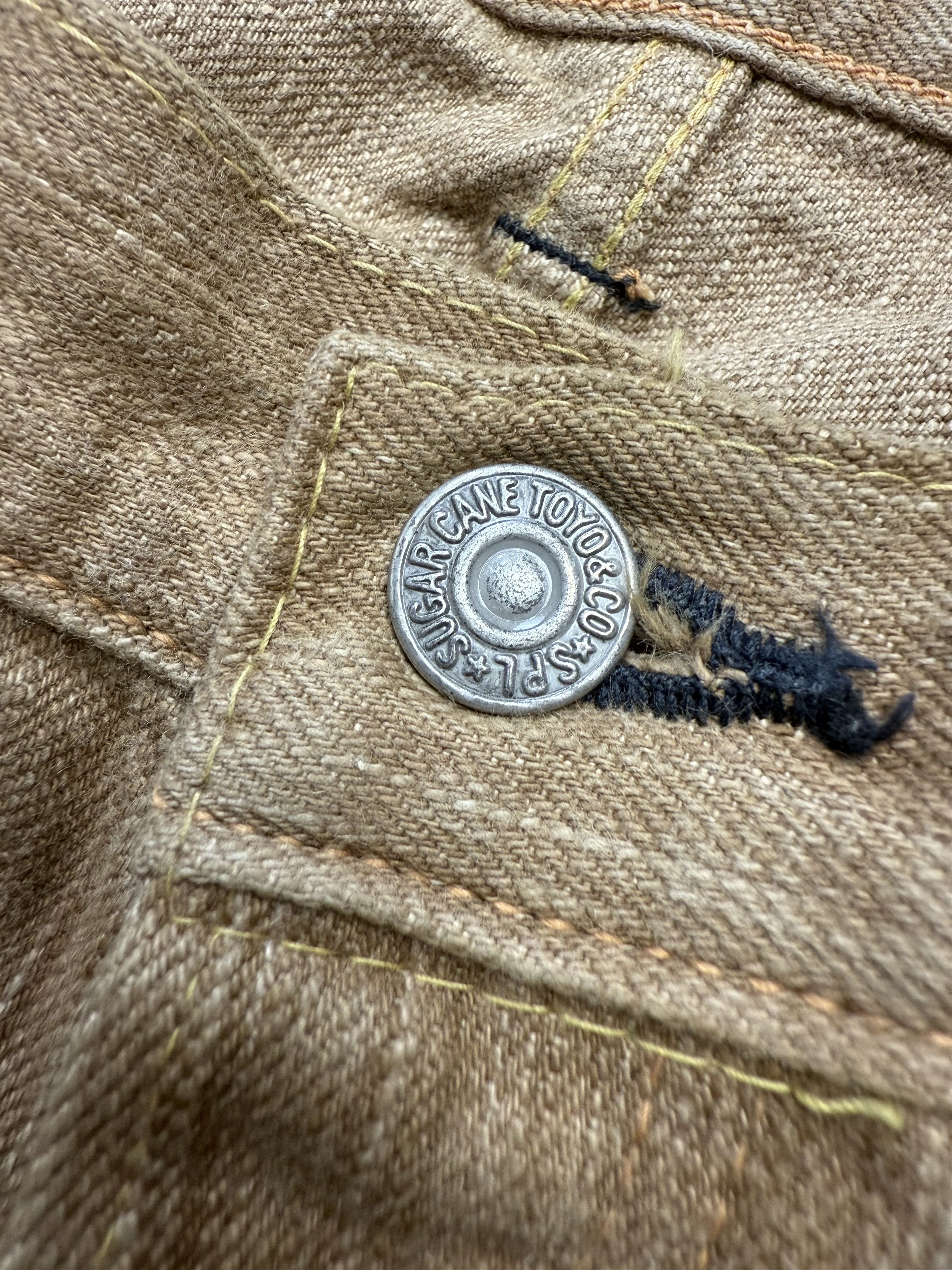 Sugar Cane Sugar Cane Toyo Enterprises Selvedge Pants Size US 34 / EU 50 - 11 Thumbnail