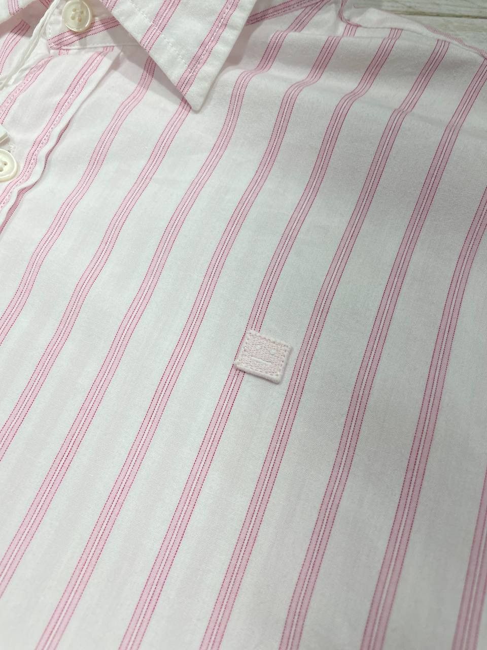Acne Studios NEW Acne Studios Shirt Long Sleeve Button Up Striped Size US S / EU 44-46 / 1 - 6 Thumbnail