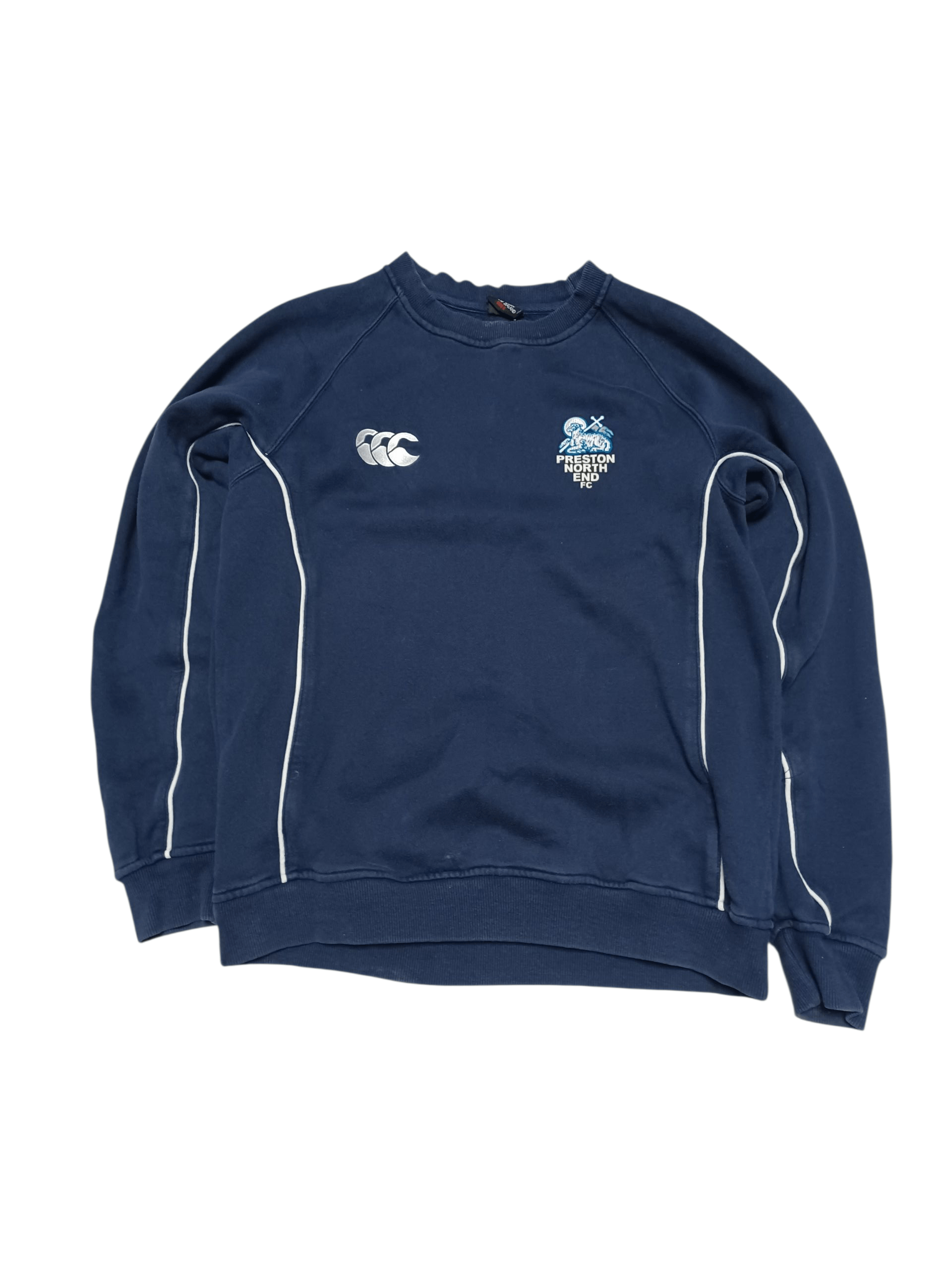 Canterbury of New Zealand PRESTON NORTH END VINTAGE 2009/2010 CANTERBURY SWEATSHIRT Size US S / EU 44-46 / 1 - 1 Thumbnail