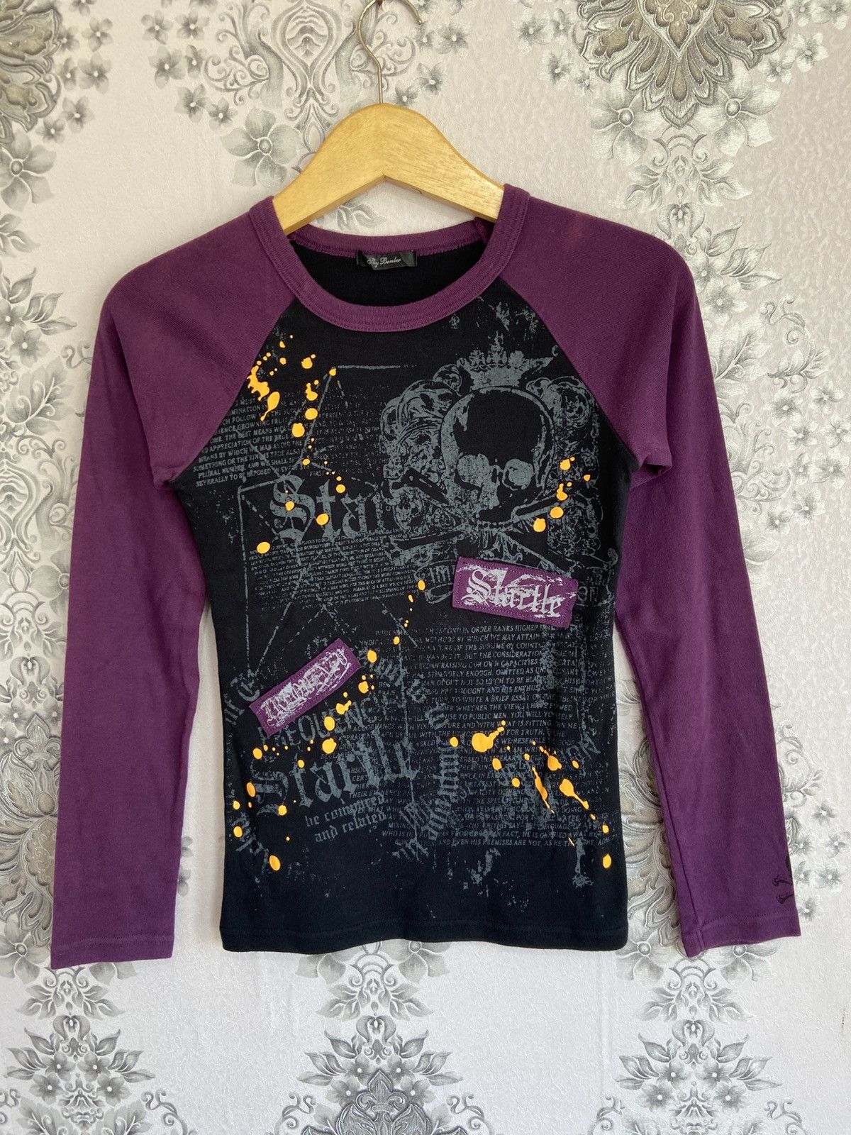 Hysteric Glamour Y2k Sky Bomber Poem Skull HystericGlamour Style Longsleeve Size US M / EU 48-50 / 2 - 1 Thumbnail