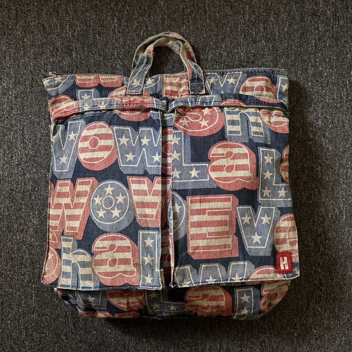 Hysteric Glamour HYSTERIC GLAMOUR DENIM MILITARY STYLE HELMET BAG Size ONE SIZE - 3 Thumbnail