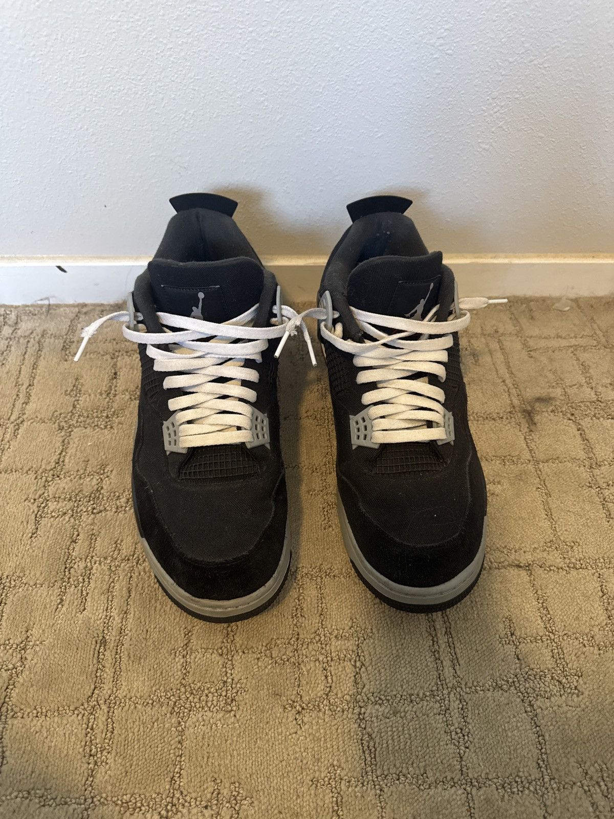 Jordan Brand Jordan 4 Black Canvas Size US 15 / EU 48 - 2 Thumbnail