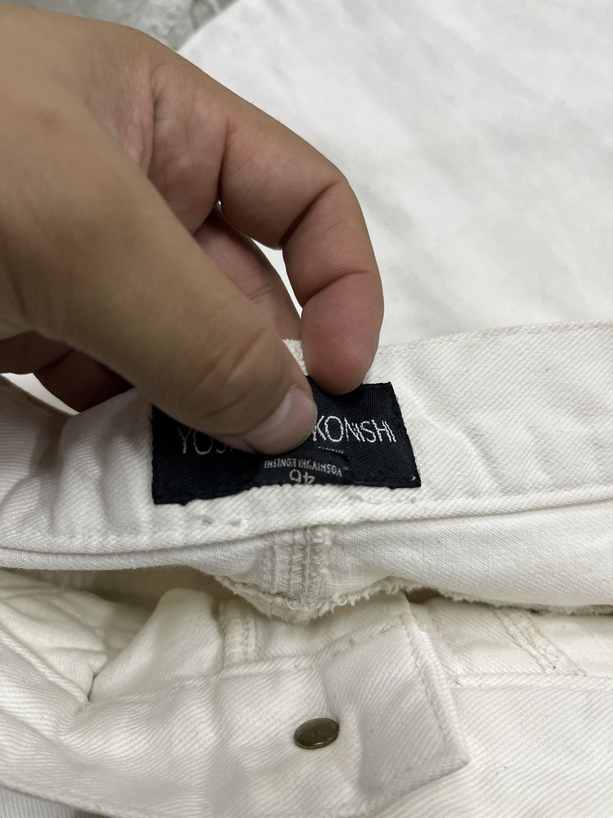 Yoshiyuki Konishi 1990s Yoshiyuki Konishi Ficce Heavy Multipocket Cargo Pant Size US 30 / EU 46 - 14 Thumbnail