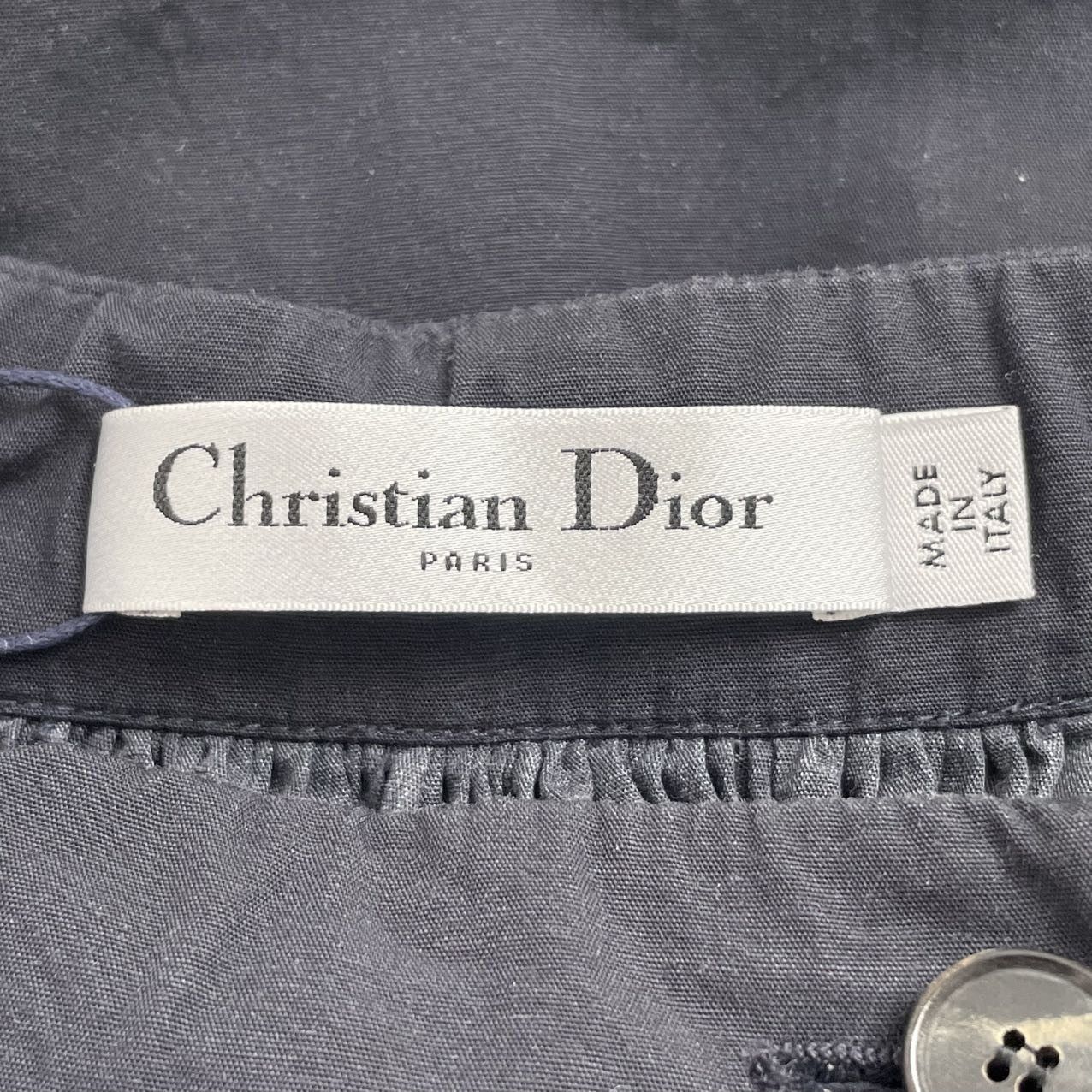 Dior Christian Dior Blue Gradient Tie-dye Long Dress K26WX Size 26" / US 2 / IT 38 - 5 Thumbnail