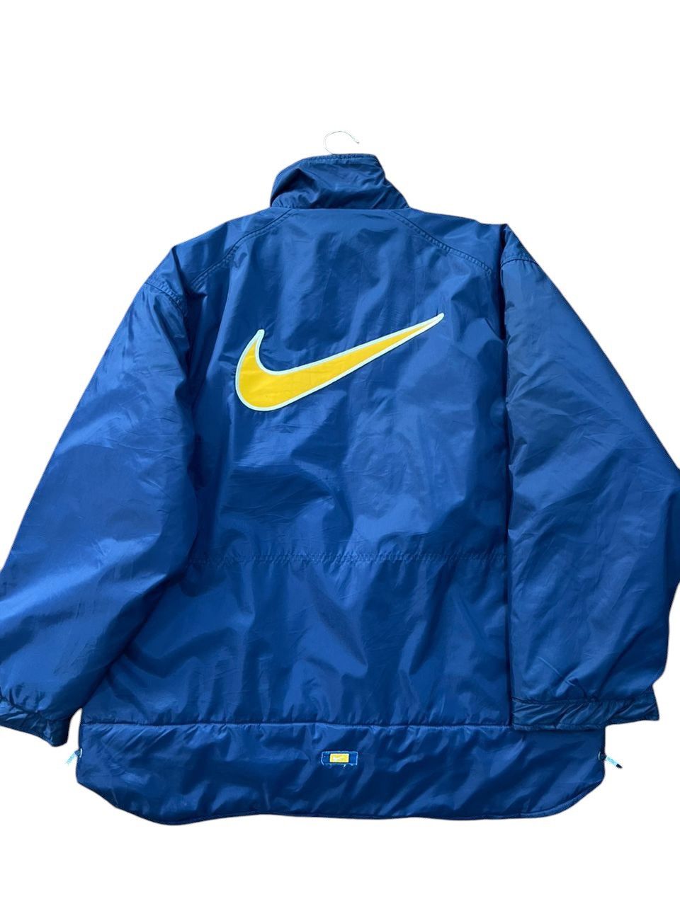 vintage 90s nike big swoosh jacket