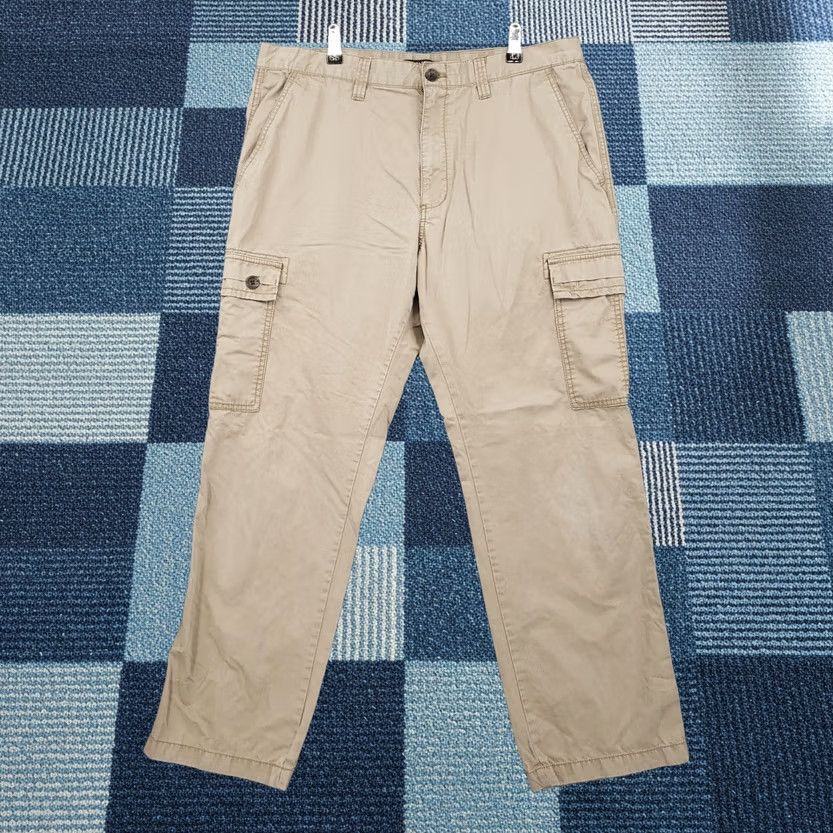 Banana Republic Banana Republic Pants Mens Cargo Utility Beige Straight Leg Flat Front 36x30 Size US 36 / EU 52 - 1 Thumbnail