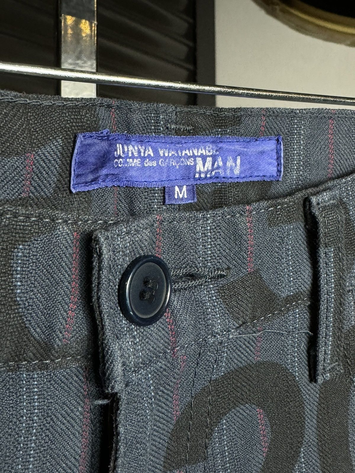 Junya Watanabe Junya Watanabe x CDG AD/02 Numbers Blue Denim Jeans - Medium Size US 34 / EU 50 - 5 Thumbnail