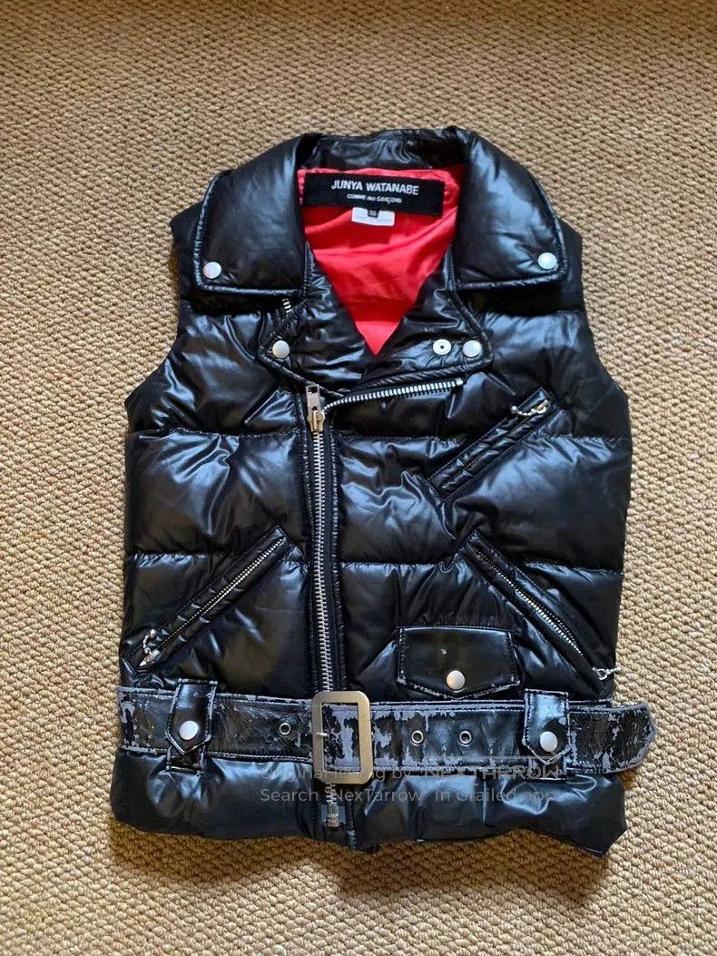 Junya Watanabe Junya Watanabe Leather Vest Puffer Coat. Size US XS / EU 42 / 0 - 1 Thumbnail