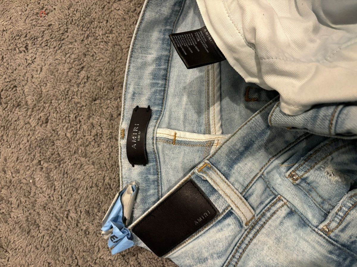 Amiri Amiri Varsity Patch jeans Size US 33 - 3 Thumbnail