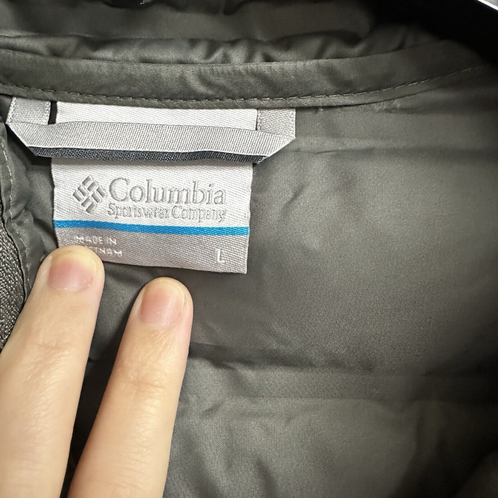 Columbia NWT Columbia Women's Peak Down Hooded Jacket Grey Large Size L / US 10 / IT 46 - 6 Thumbnail