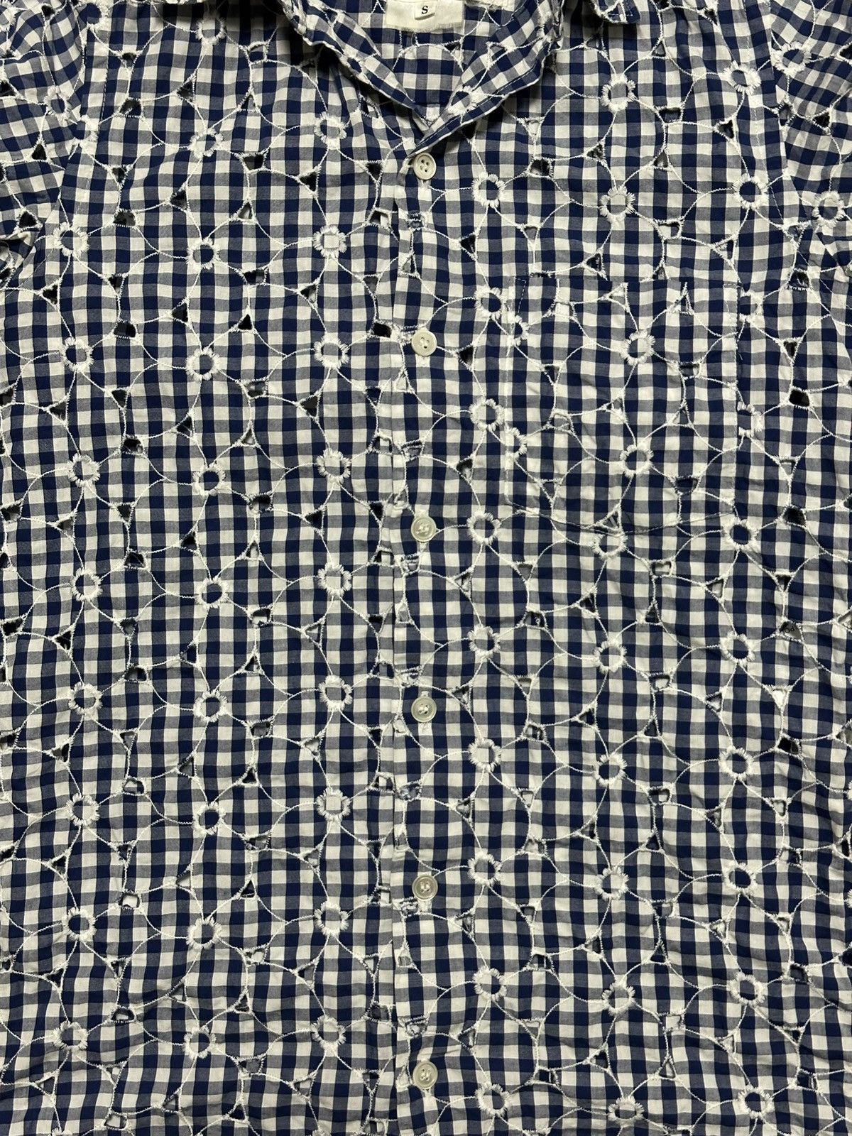 Junya Watanabe JUNYA WATANABE S/S 2009 Gingham Three-Quarter Sleeve Shirt Size S / US 4 / IT 40 - 3 Thumbnail