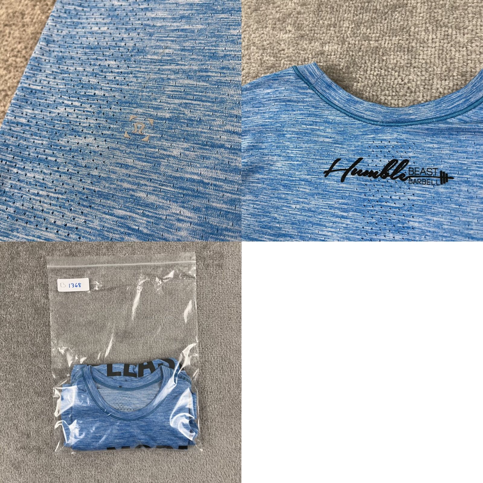 Lululemon Lululemon Shirt Mens Medium Blue Metal Vent Tech Weightlifting Gym Lifters Size US M / EU 48-50 / 2 - 8 Thumbnail