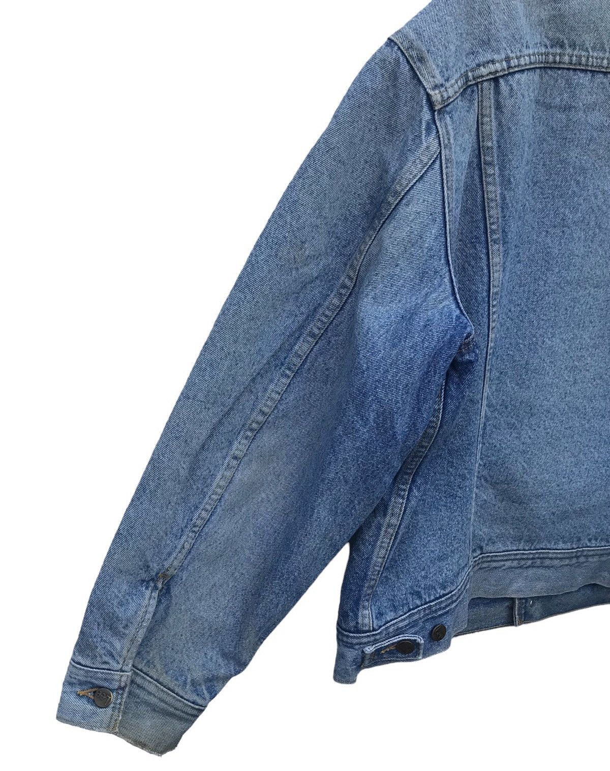 Lee Vintage Lee Storm Rider Distressed Faded Sherpa Trucker Size US L / EU 52-54 / 3 - 10 Thumbnail