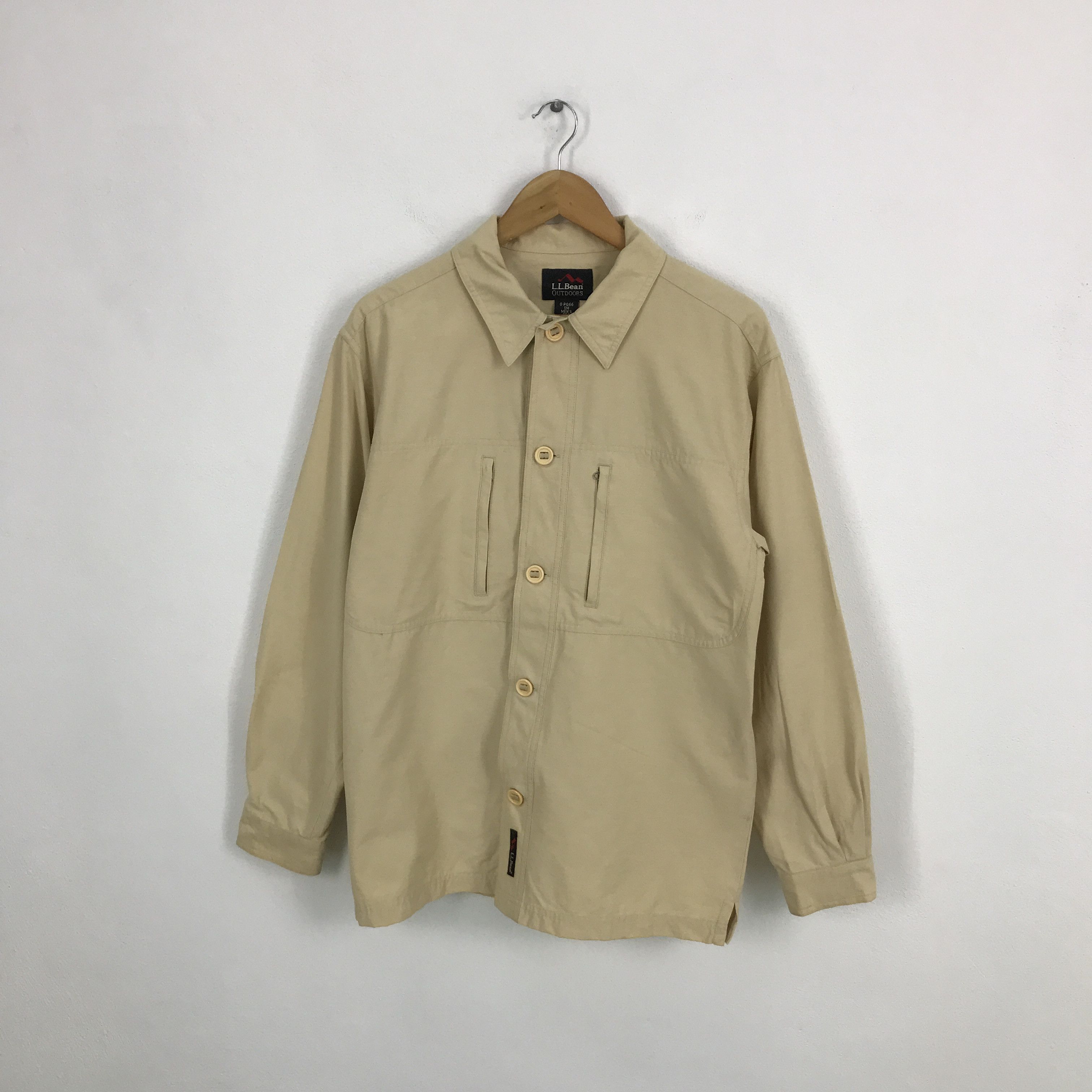 L.L. Bean × Vintage L.L Beam outdoor Brown colour button up jacket Size US L / EU 52-54 / 3 - 1 Thumbnail