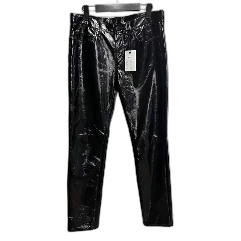 Saint Laurent Paris Black Skinny Mid-Waist Casual Pants-2507 Size US 30 / EU 46 - 6 Thumbnail