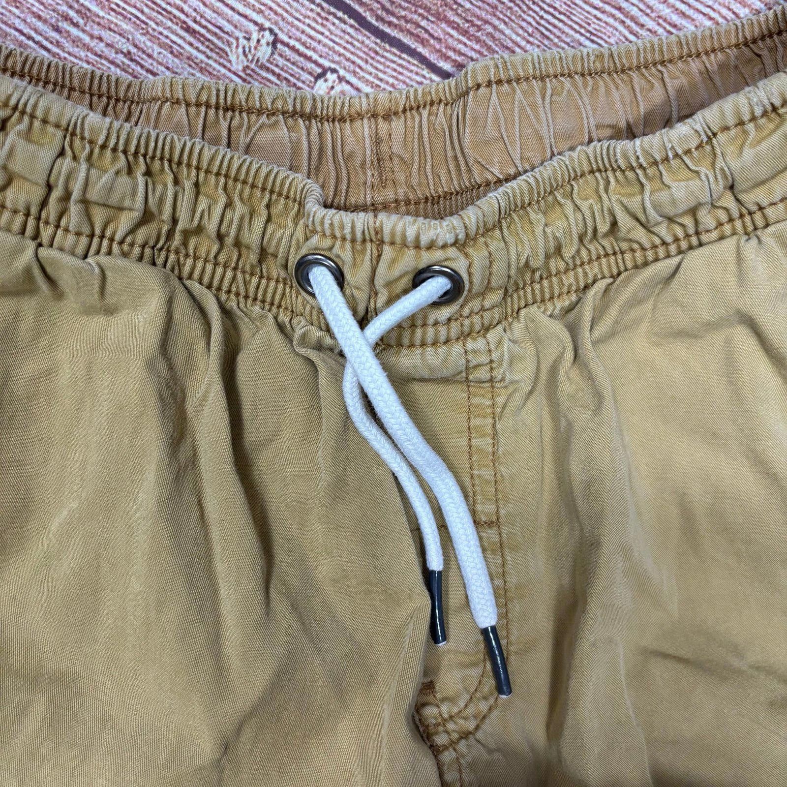 Other Cat & Jack Boys' Khaki Drawstring Shorts Size Large 12/14 Size US 26 / EU 42 - 4 Thumbnail