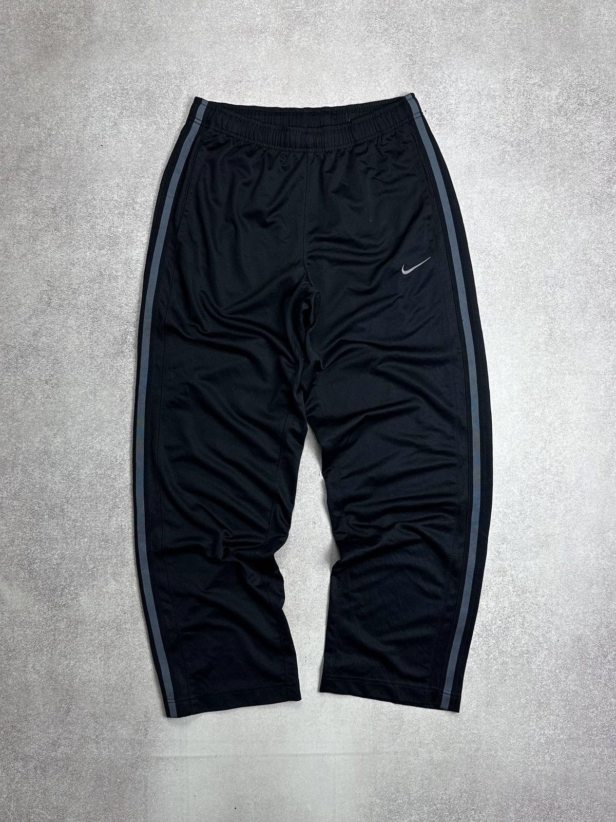 Nike Vintage 90s Nike Tn Skepta Style Y2K Flared Track Pants M Size US 32 / EU 48 - 1 Thumbnail