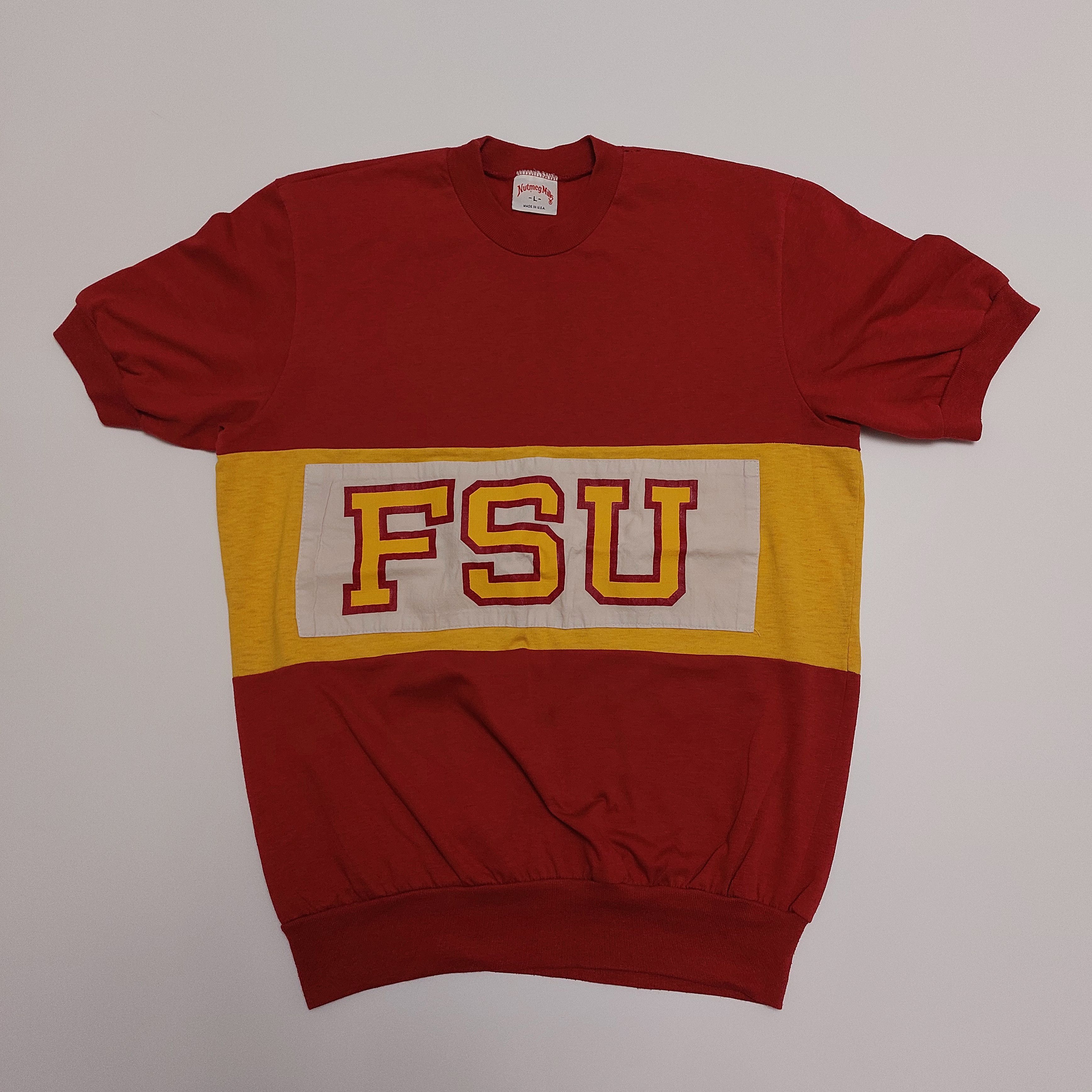 Vintage 90s vintage FSU Nutmeg t-shirt Size US L / EU 52-54 / 3 - 1 Thumbnail