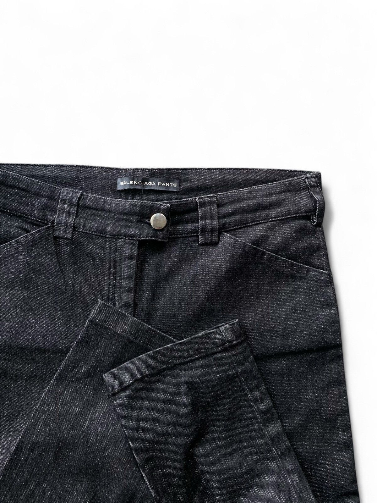 Balenciaga balenciaga pants black denim pants Size 26" / US 2 / IT 38 - 3 Thumbnail