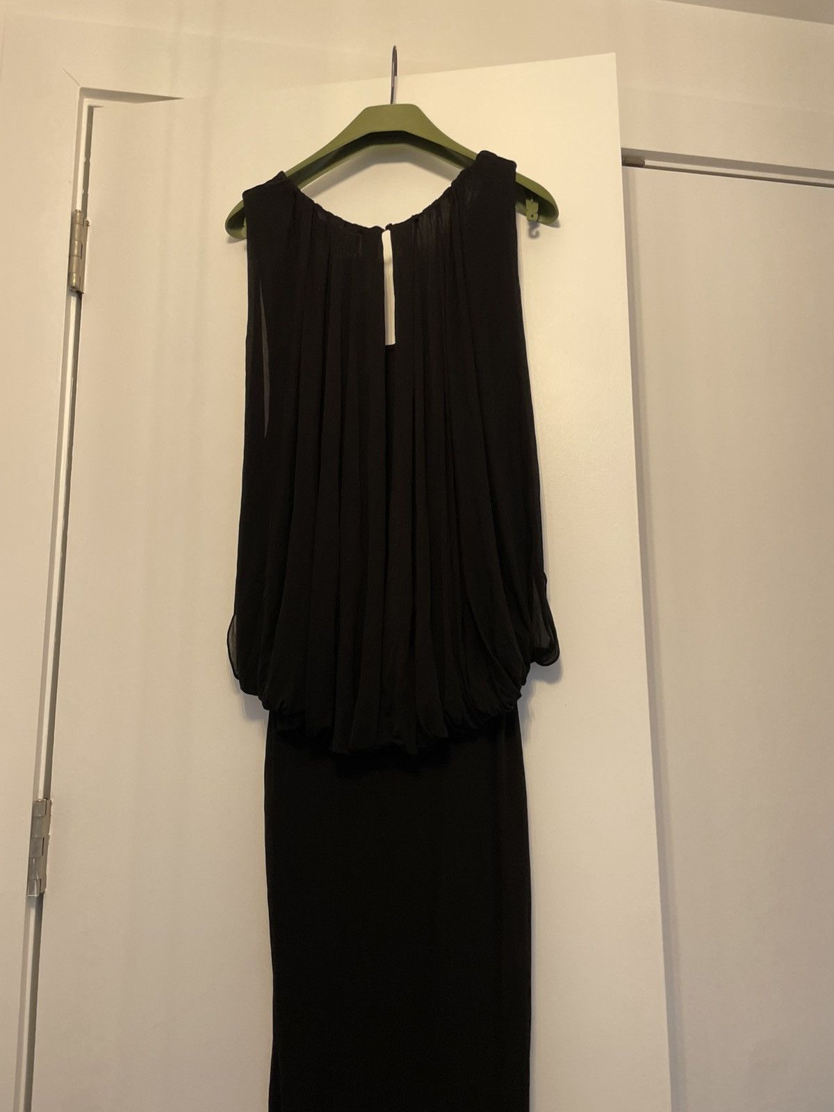 Saint Laurent Paris Saint Laurent Long Dress with draped top/open back Size M / US 6-8 / IT 42-44 - 8 Thumbnail